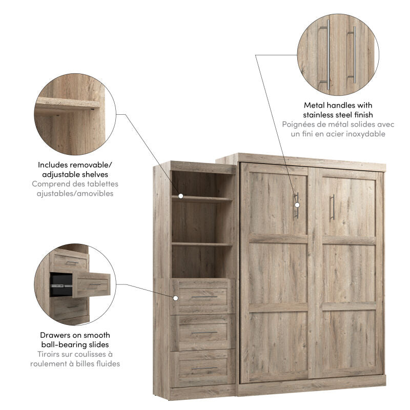 26869-000009-bestar-pur-queen-murphy-bed-and-storage-unit-with-drawers-90w-in-rustic-brown-8_66ffe92d-4445-43b3-a46b-bc88ff194961