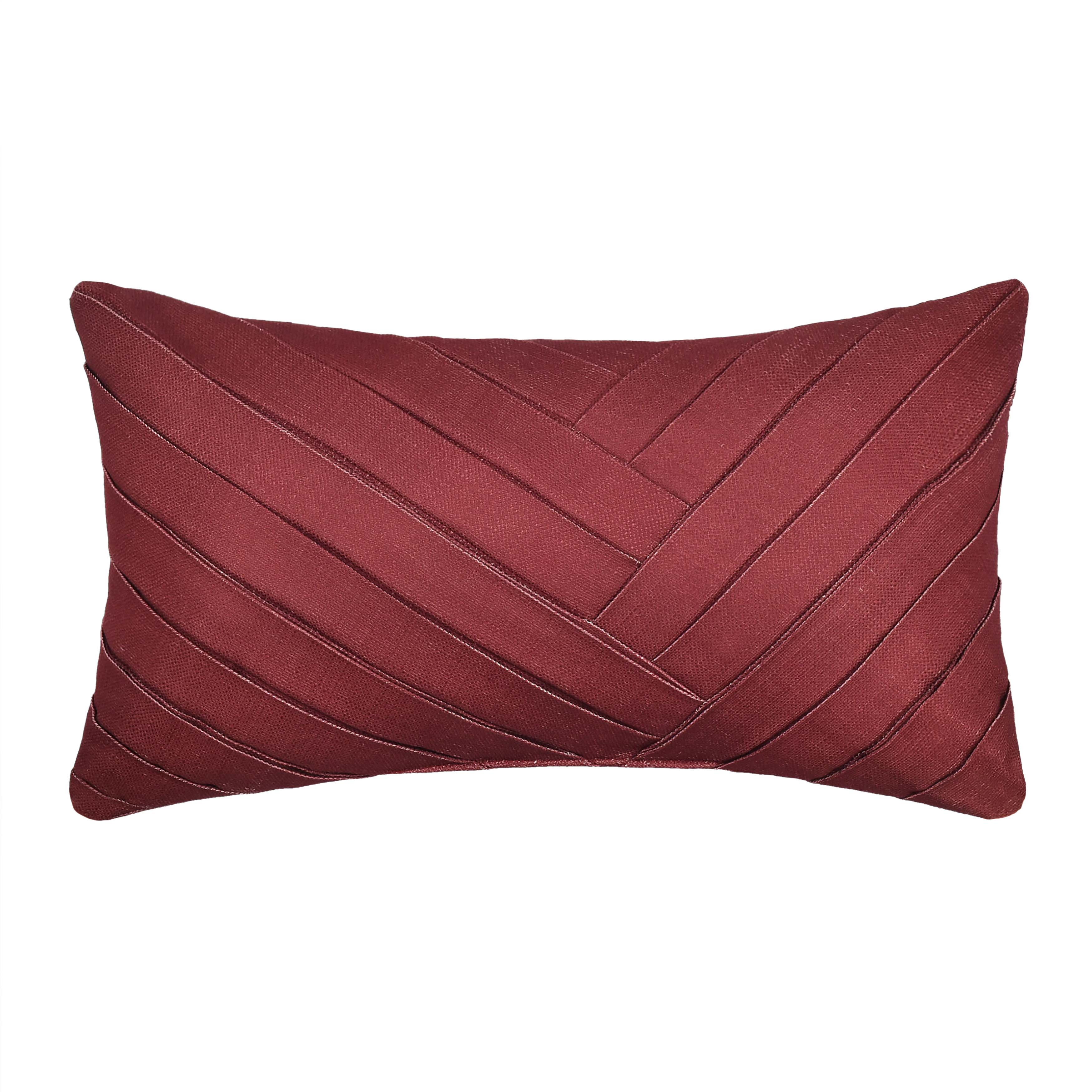 BariRedBoudoirDecorativeThrowPillow20x12