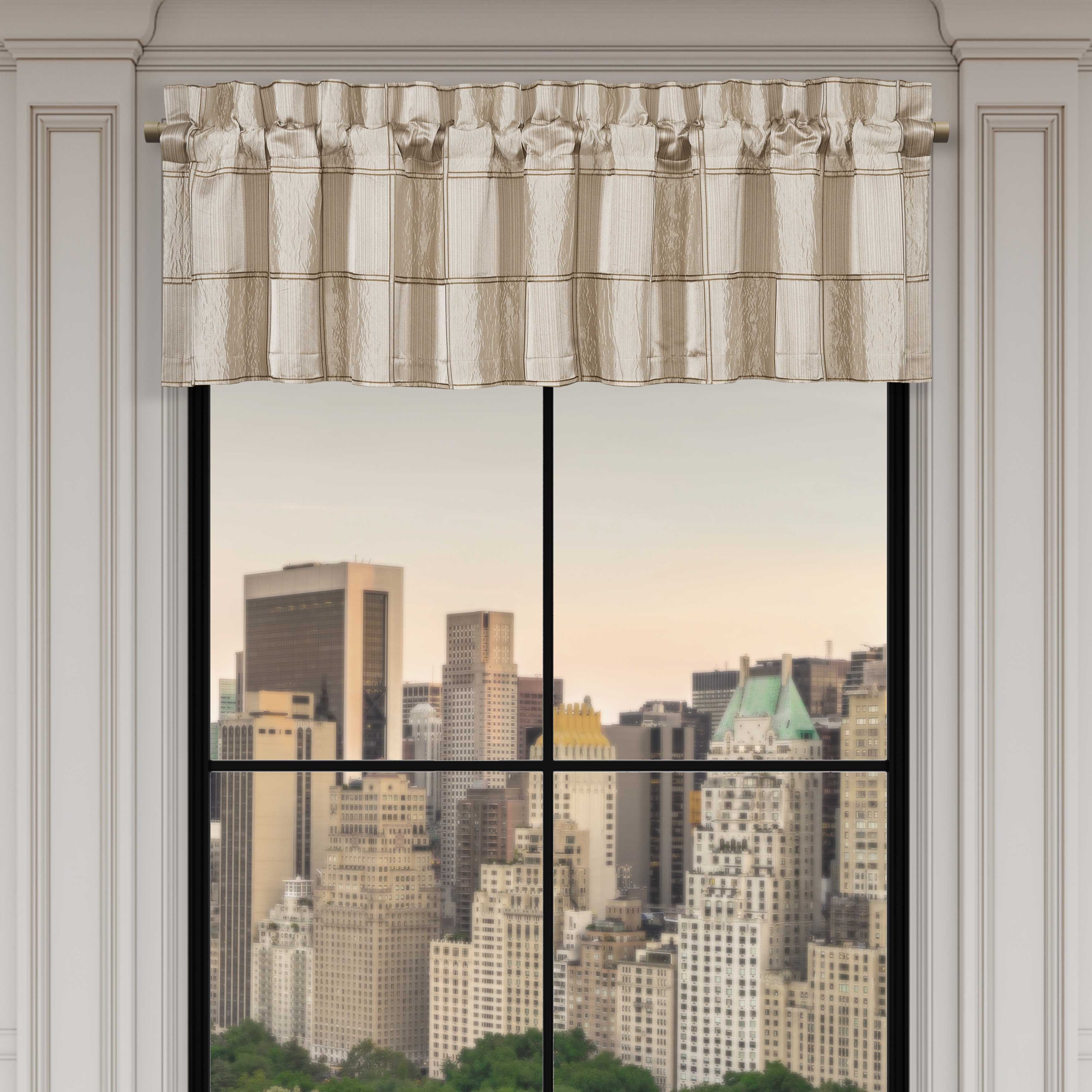 BrandoFlaxStraightWindowValance