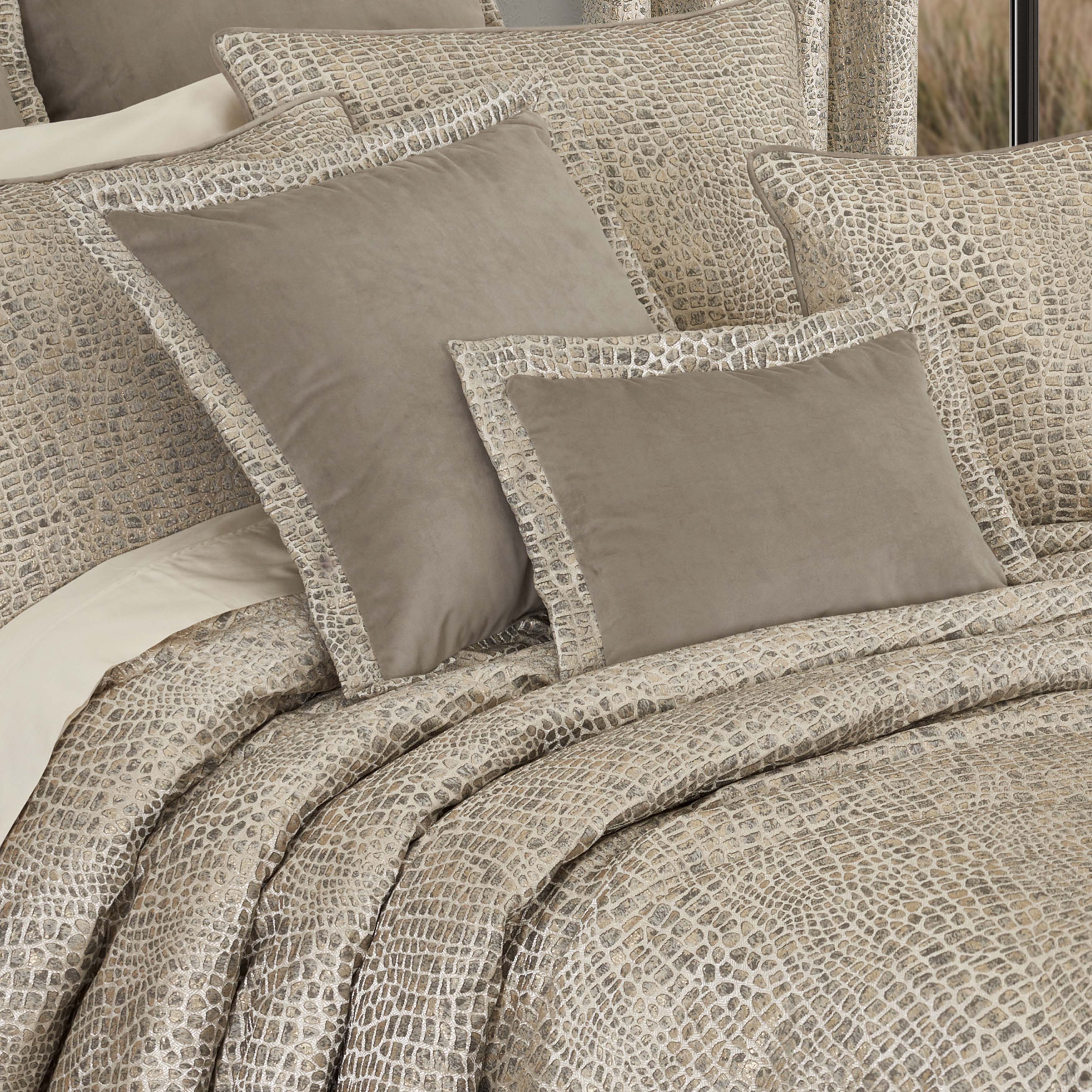 HabitatPewterBoudoirDecorativeThrowPillow16x12