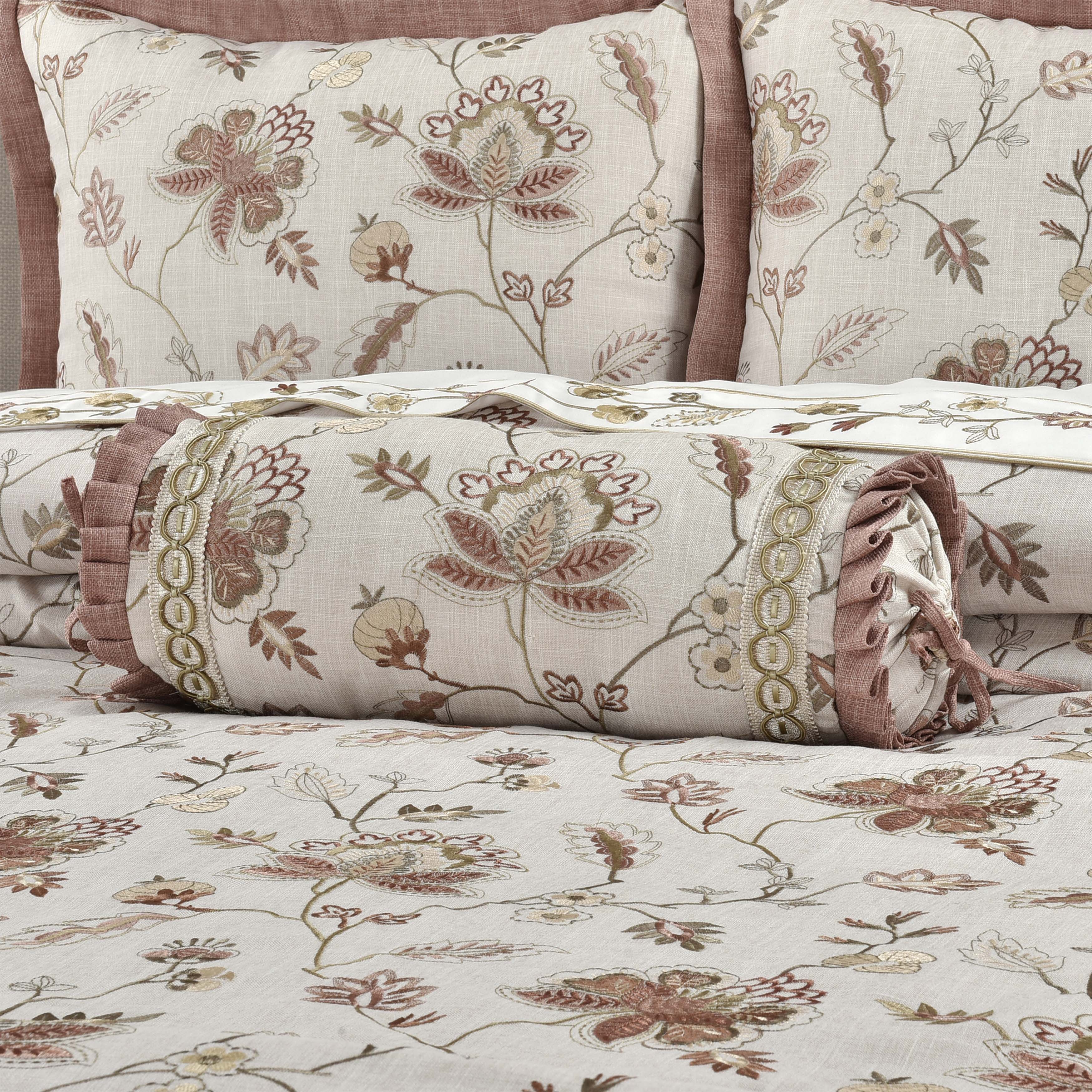 SantaRosaLinenNeckrollDecorativeThrowPillow17x7